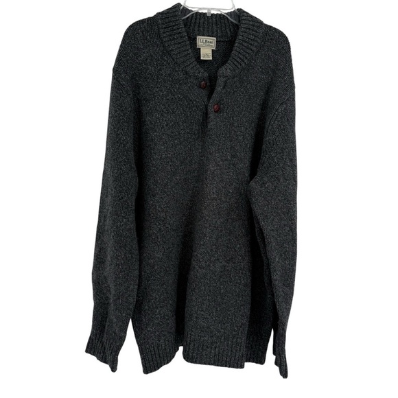 L.L. Bean Other - LL Bean 100% Lambs Wool Mens Ragg Size XL Tall Sweater Item ID 285175 Gray